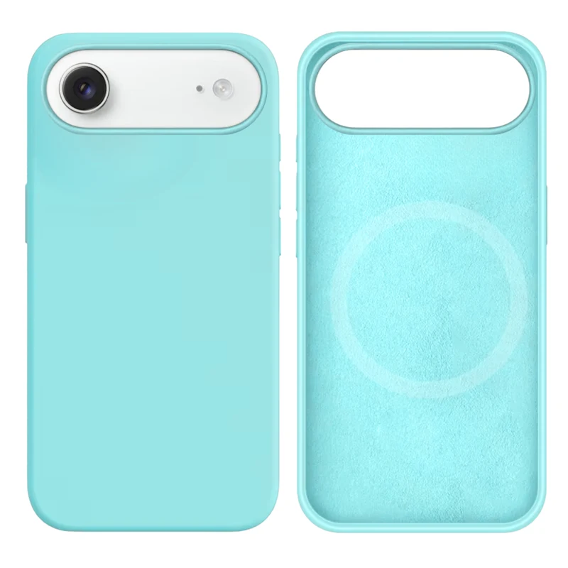 LindeCovers iPhone Air Silikonecover - MagSafe Kompatibel 44 Blue Sea