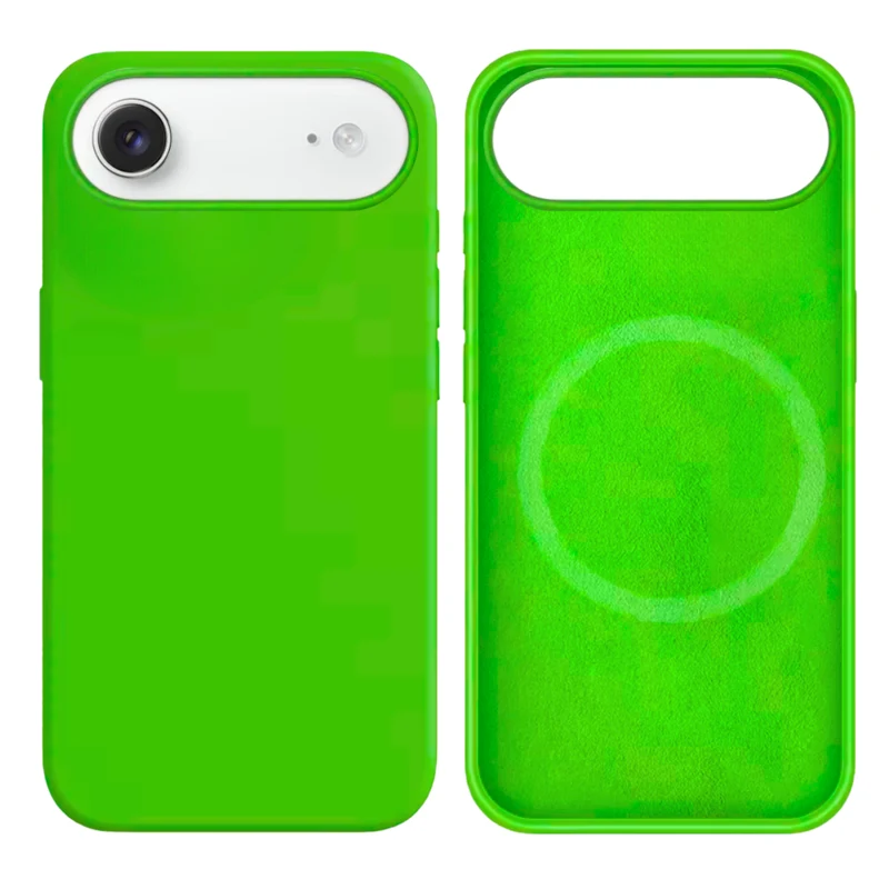 LindeCovers iPhone Air Silikonecover - MagSafe Kompatibel 31 Dark Green