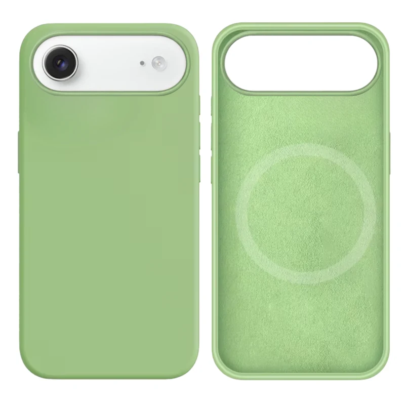 LindeCovers iPhone Air Silikonecover - MagSafe Kompatibel 1 Mint Green