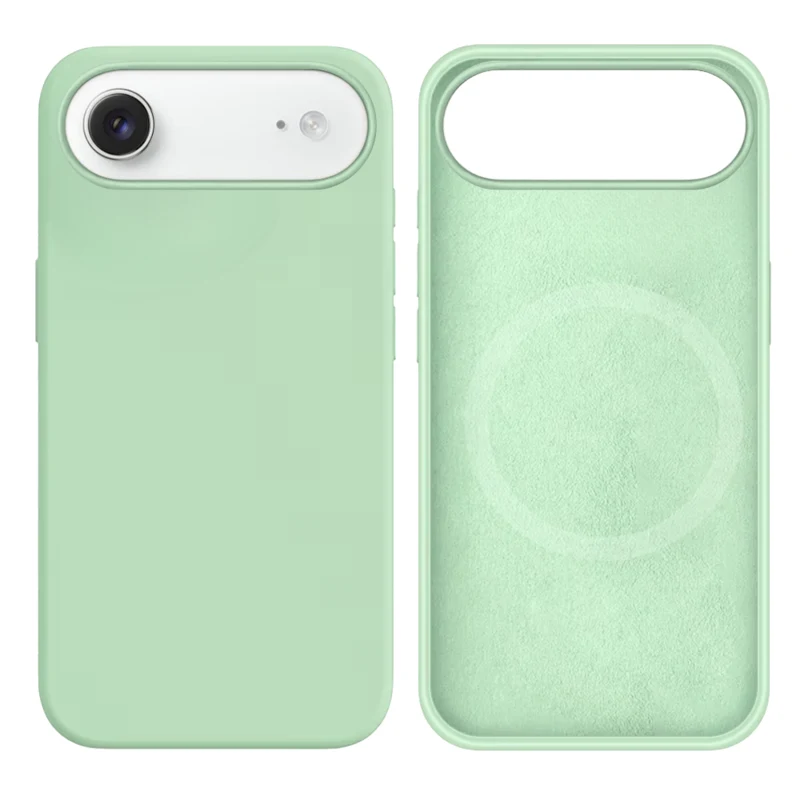 LindeCovers iPhone Air Silikonecover - MagSafe Kompatibel 68 Pistachio