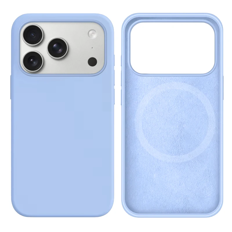 LindeCovers iPhone 17 Pro Silikonecover - MagSafe Kompatibel 5 Lilac Purple