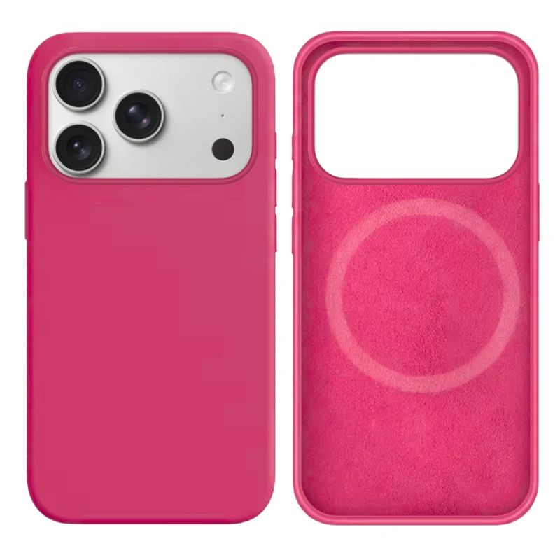 LindeCovers iPhone 17 Pro Max Silikonecover - MagSafe Kompatibel 54 Dragon Fruit Color