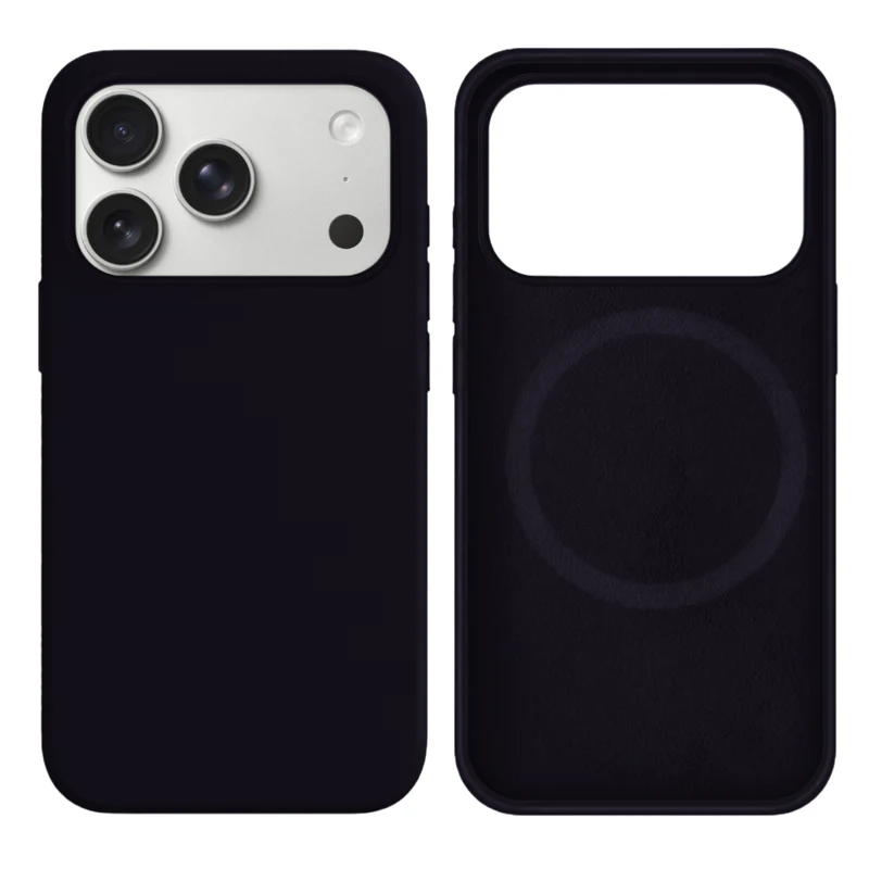 LindeCovers iPhone 17 Pro Max Silikonecover - MagSafe Kompatibel 77 Berry Purple