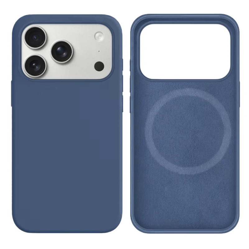 LindeCovers iPhone 17 Pro Max Silikonecover - MagSafe Kompatibel 74 Bird Feather Moniror