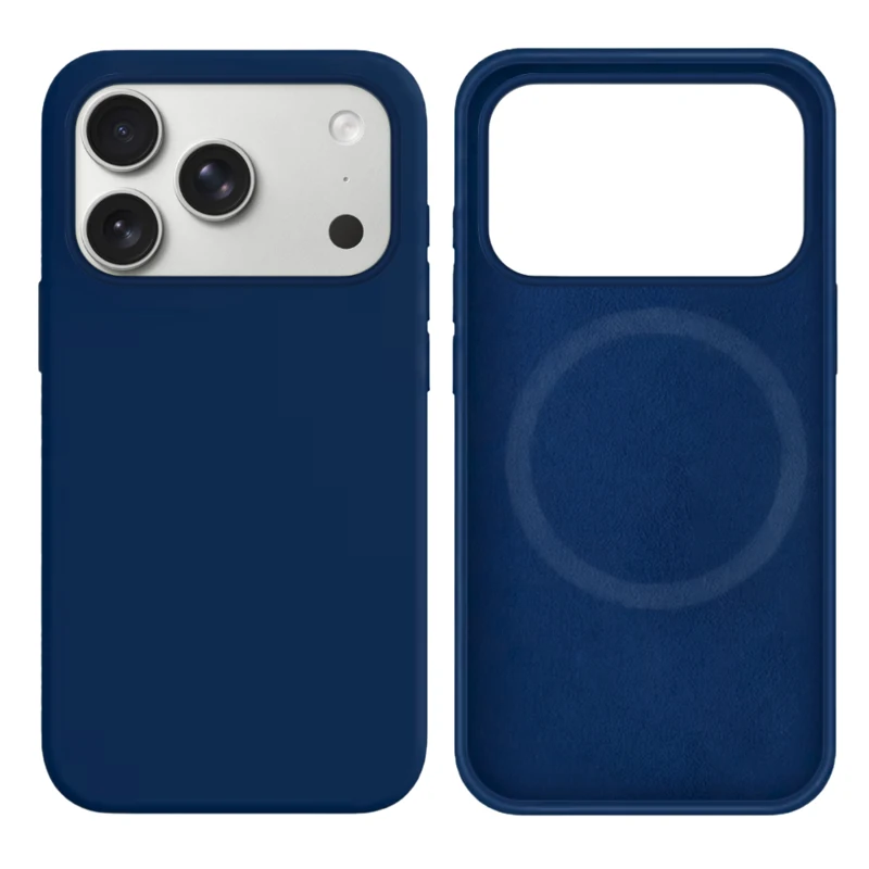 LindeCovers iPhone 17 Pro Max Silikonecover - MagSafe Kompatibel 20 Cobalt Blue