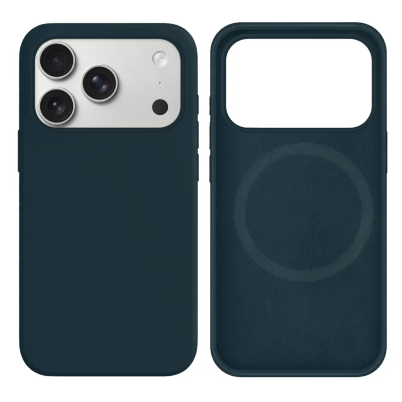 LindeCovers iPhone 17 Pro Max Silikonecover - MagSafe Kompatibel 8 Midnight Blue