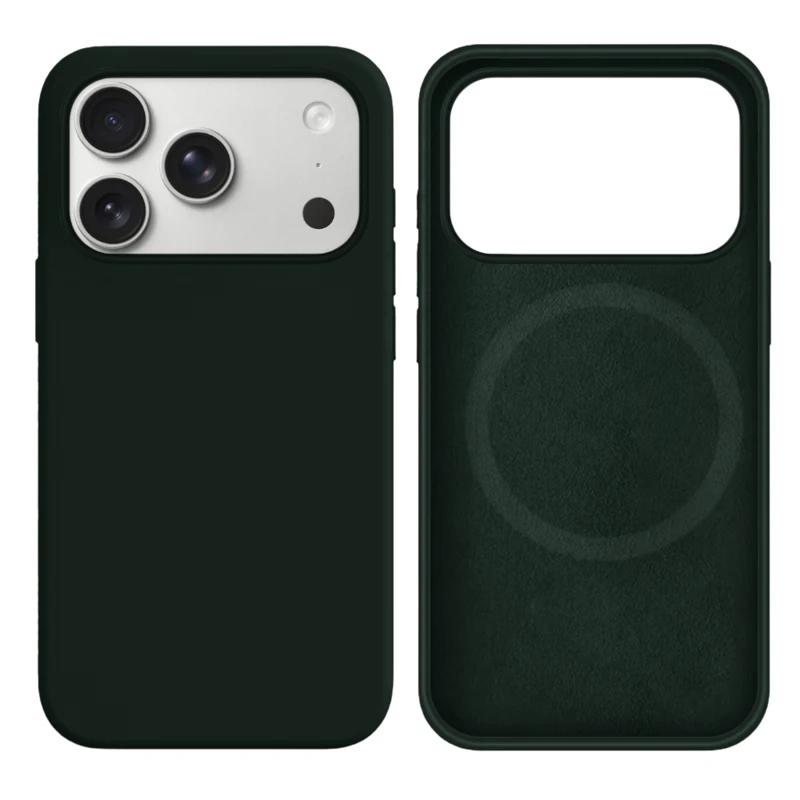 LindeCovers iPhone 17 Pro Max Silikonecover - MagSafe Kompatibel 64 New Green