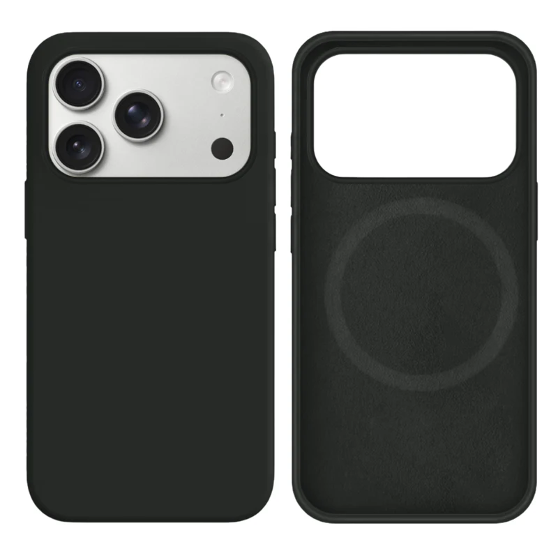 LindeCovers iPhone 17 Pro Max Silikonecover - MagSafe Kompatibel 34 Olive