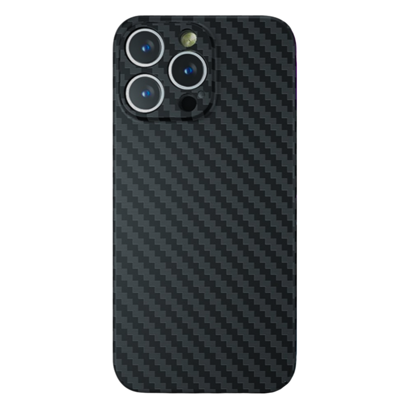 LindeCovers iPhone 16 Pro Max Carbon Cover 01 Black