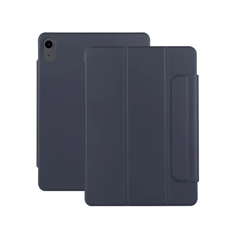 LindeCovers iPad 10. Gen Tri-Fold Cover 04 Dark Blue