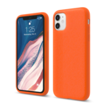 LindeCovers iPhone 11 - Silikonecover 66 Golden Orange
