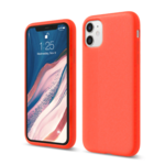 LindeCovers iPhone 11 - Silikonecover 65 Pink Orange