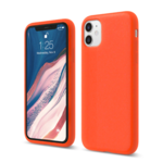 LindeCovers iPhone 11 - Silikonecover 2 Apricot Orange