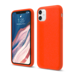 LindeCovers iPhone 11 - Silikonecover 13 Orange