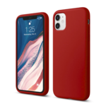 LindeCovers iPhone 11 - Silikonecover 33 Dark Red