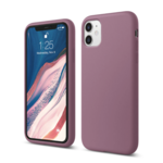 LindeCovers iPhone 11 - Silikonecover 62 Black Currant
