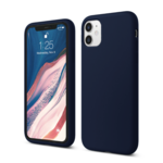 LindeCovers iPhone 11 - Silikonecover 63 Navy Blue