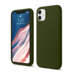 LindeCovers iPhone 11 - Silikonecover 48 Pine Forest Green