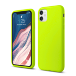 LindeCovers iPhone 11 - Silikonecover 60 Fluorescent Green