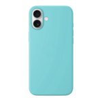 LindeCovers iPhone 16 - Silikonecover 21 Ice Aquamarine LindeCovers iPhone 16 - Silikonecover 21 Ice Aquamarine