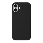 LindeCovers iPhone 16 - Silikonecover 15 Charcoal Gray Black LindeCovers iPhone 16 - Silikonecover 15 Charcoal Gray Black