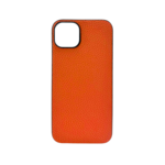 LindeCovers iPhone 11 - Ægte Læder Bagside Cover Orange LindeCovers iPhone 11 - Ægte Læder Bagside Cover Orange