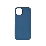 LindeCovers iPhone 14 - Ægte Læder Bagside Cover Blue LindeCovers iPhone 14 - Ægte Læder Bagside Cover Blue