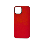 LindeCovers iPhone 15 - Ægte Læder Bagside Cover Red LindeCovers iPhone 15 - Ægte Læder Bagside Cover Red