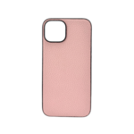 LindeCovers iPhone 15 - Ægte Læder Bagside Cover Pink LindeCovers iPhone 15 - Ægte Læder Bagside Cover Pink