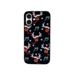 LindeCovers iPhone 16 - Julemotiv Bagsidecover Silikone Dancing Rudolph Delight