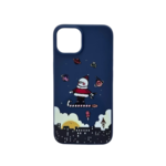LindeCovers iPhone 16 Pro - Julemotiv Bagsidecover Silikone Santa's Starry Adventure