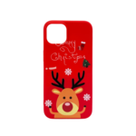 LindeCovers iPhone 16 Pro - Julemotiv Bagsidecover Silikone Festive Rudolph