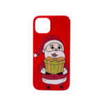 LindeCovers iPhone 16 Pro - Julemotiv Bagsidecover Silikone Jolly Santa