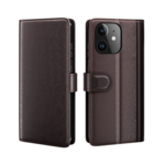 LindeCovers iPhone 11 – Ægte Læder Flip Cover m. Flap Brown