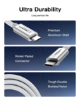LindeCables USB-C 3.2 Gen. 2x2 100W Premium kabel - 3 m