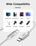 LindeCables USB-C 3.2 Gen. 2x2 100W Premium kabel - 3 m