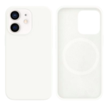 LindeCovers iPhone 12 Mini Silikonecover - MagSafe Kompatibel 9 White