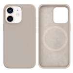 LindeCovers iPhone 12 Mini Silikonecover - MagSafe Kompatibel 10 Rock Gray