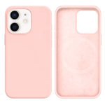 LindeCovers iPhone 12 Mini Silikonecover - MagSafe Kompatibel 19 Pink Sand