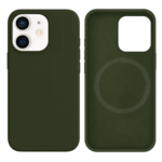 LindeCovers iPhone 12 Mini Silikonecover - MagSafe Kompatibel 48 Pine Forest Green