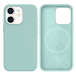 LindeCovers iPhone 12 Mini Silikonecover - MagSafe Kompatibel 17 Gemstone Green