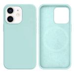 LindeCovers iPhone 12 Mini Silikonecover - MagSafe Kompatibel 73 Light Lime Green