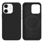 LindeCovers iPhone 12 Mini Silikonecover - MagSafe Kompatibel 34 Olive
