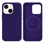 LindeCovers iPhone 13 Silikonecover - MagSafe Kompatibel 30 Dark Purple