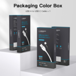 LindeCables USB-A 2.0 til USB-C Silikonekabel 12W - 2 m