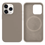 LindeCovers iPhone 13 Pro Silikonecover - MagSafe Kompatibel 23 Pebble