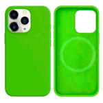 LindeCovers iPhone 13 Pro Silikonecover - MagSafe Kompatibel 31 Dark Green