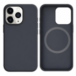 LindeCovers iPhone 13 Pro Silikonecover - MagSafe Kompatibel 15 Charcoal Gray Black