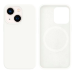 LindeCovers iPhone 13 Mini Silikonecover - MagSafe Kompatibel 9 White