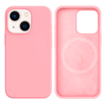 LindeCovers iPhone 13 Mini Silikonecover - MagSafe Kompatibel 6 Rose Pink